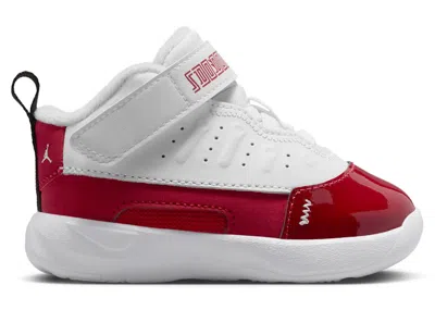 Pre-owned Jordan Max Aura 7 Sneakers In White/gym Red/black In Multi