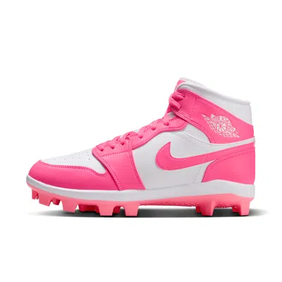Jordan Men's  1 Retro Mcs Baseball Cleats In Pink