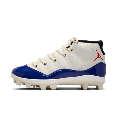 Jordan Men's  11 Retro Mcs Baseball Cleats In White