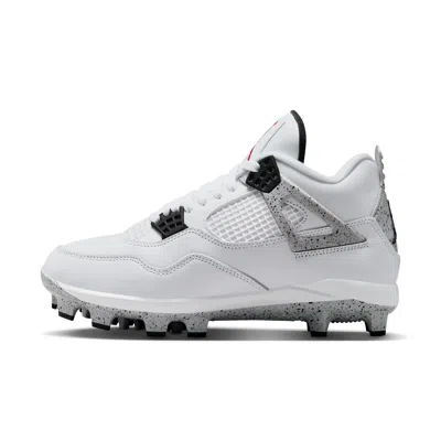 Jordan Men's  4 Retro Mcs Baseball Cleats In White