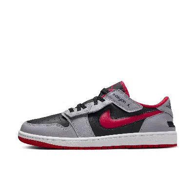 Jordan Men's Air  1 Low Flyease Easy On/off Shoes In Black