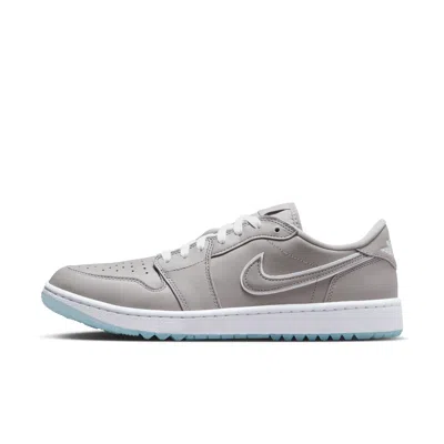 Jordan Men's Air  1 Low G Golf Shoes In Gray