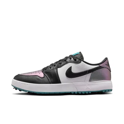 Jordan Men's Air  1 Low G Spiked Golf Shoes In Multi
