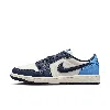 Jordan Men's Air  1 Low Og "obsidian" Shoes In Blue