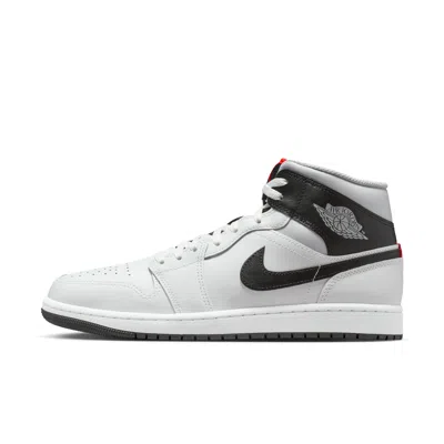 Jordan Men's Air  1 Mid Shoes In White
