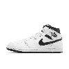Jordan Men's Air  1 Mid Shoes In White