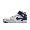 Jordan Men's Air  1 Mid Shoes In White