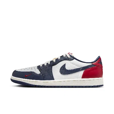 Jordan Men's Air  1 Retro Low Shoes In White