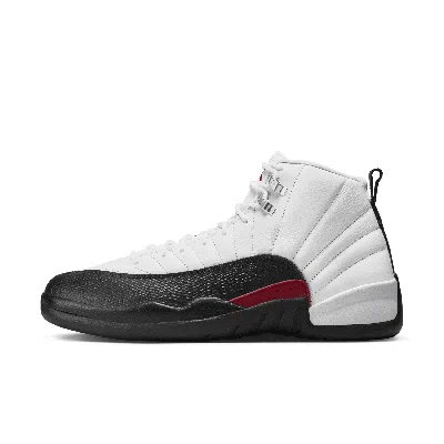 Jordan Men's Air  12 Retro "taxi Flip" Shoes In White