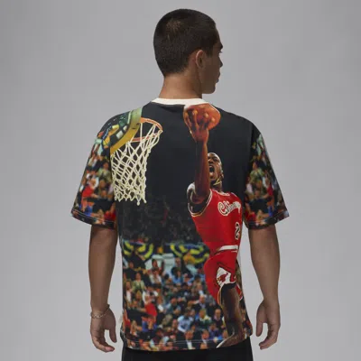 Jordan Men's Air  85 T-shirt In Sail/black