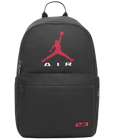 Jordan Men's Air Durable Zippered Backpack In Black