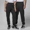 Jordan Men's Air  Wordmark Fleece Pants In Black