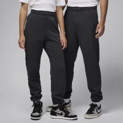 Jordan Men's Air  Wordmark Fleece Pants In Black