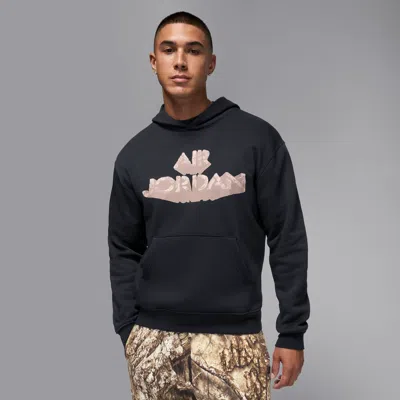 Jordan Men's  Aj4 Fleece Pullover Hoodie In Black