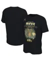 Jordan Men's And Women's Black Milwaukee Bucks 2024 Nba Cup Champions Locker Room Authentic T-shirt In Black