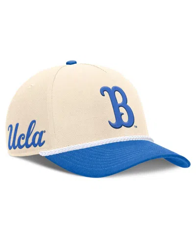 Jordan Men's And Women's Natural Ucla Bruins 2026 Primetime Natural 5-panel Rope 2-tone Rise Hat In Neutral