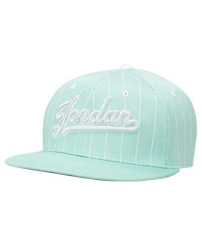 Jordan Men's And Women's Turquoise Flight Mvp Pro Snapback Hat In Blue