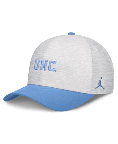 Jordan Men's And Women's White/carolina Blue North Carolina Tar Heels Primetime Rise Adjustable Hat In Multi