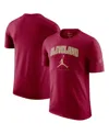 Jordan Men's And Women's Wine Cleveland Cavaliers Essential Cities T-shirt In Wine