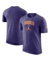 Jordan Men's And Women's Purple Phoenix Suns Essential Cities T-shirt In Purple