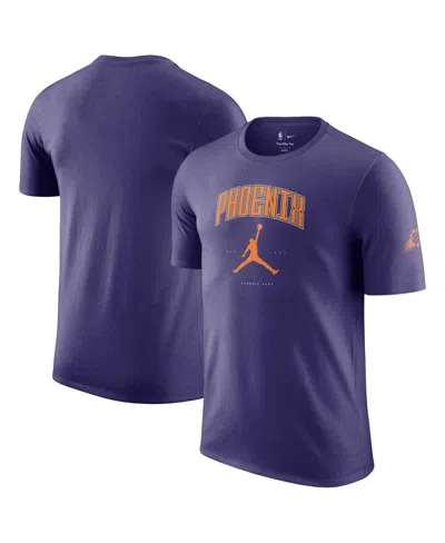 Jordan Men's And Women's Purple Phoenix Suns Essential Cities T-shirt