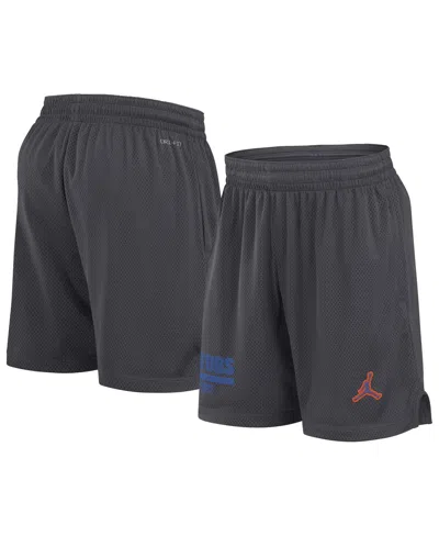 JORDAN MEN'S ANTHRACITE FLORIDA GATORS 2024 SIDELINE MESH SHORTS