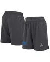 JORDAN MEN'S ANTHRACITE UCLA BRUINS 2024 SIDELINE MESH SHORTS