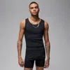 Jordan Flight 2-pack Base Layer Tanks In Black