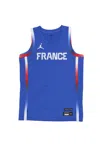 Jordan Men's Basketball Tank Top Limited Road Basketball Jersey Team France Hyper Royal/white In Hyper Royal/white