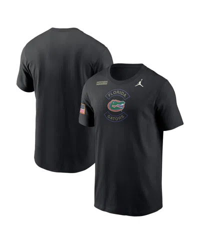 Jordan Men's Black Florida Gators 2025 Military Appreciation Dri-fit T-shirt