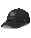 Jordan Men's Black Florida Gators 2025 On-field Club Adjustable Hat In Black