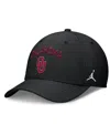 Jordan Men's Black Oklahoma Sooners 2025 On-field Rise Performance Flex Hat In Black