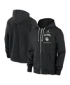 Jordan Men's Black Oklahoma Sooners On-court Performance Full-zip Hoodie In Black