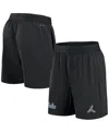 Jordan Men's Black Ucla Bruins 2024 Sideline Performance Shorts In Black,blue