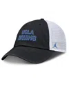 Jordan Men's Black Ucla Bruins 2025 Gameday On-field Club Adjustable Trucker Hat In Black