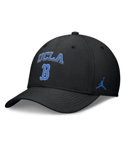 Jordan Men's Black Ucla Bruins 2025 On-field Rise Performance Flex Hat