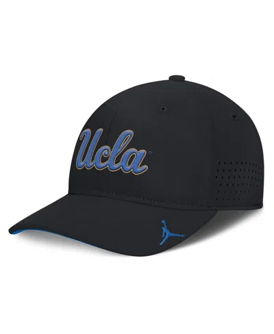 Jordan Men's Black Ucla Bruins 2025â On-field Gameday Performance Flex Hat