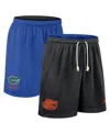 Jordan Men's Black/royal Florida Gators 2025 Sideline Reversible Performance Shorts In Multi