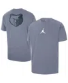 Jordan Men's Blue Memphis Grizzlies Statement Edition Jumpman Flight Heavyweight T-shirt In Blue