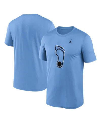 Jordan Men's Blue North Carolina Tar Heels Primetime Legend Alternate Logo T-shirt In Light Blue