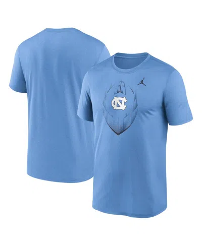 Jordan Men's Blue North Carolina Tar Heels Primetime Legend Icon Performance T-shirt In Light Blue