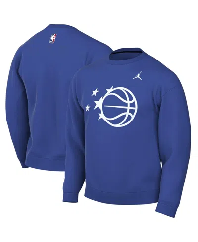 Jordan Men's Blue Orlando Magic Statement Edition Sweatshirt