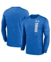 Jordan Men's Blue Ucla Bruins 2024 Sideline Velocity Performance Long Sleeve T-shirt In Blue