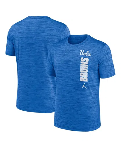 Jordan Men's Blue Ucla Bruins 2024 Sideline Velocity Performance T-shirt