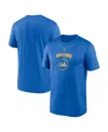 Jordan Men's Blue Ucla Bruins On-court Basketball Legend Practice Performance T-shirt In Blue