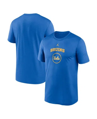 Jordan Men's Blue Ucla Bruins On-court Basketball Legend Practice Performance T-shirt