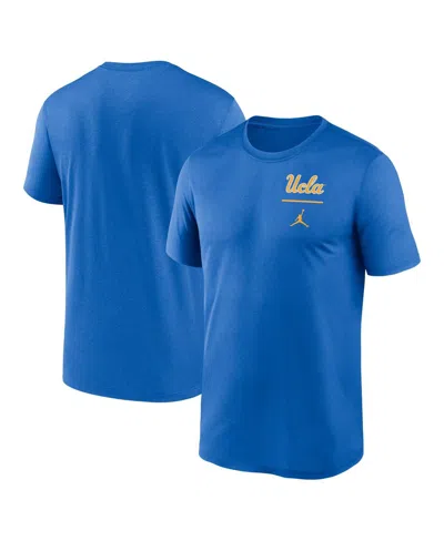 Jordan Men's Blue Ucla Bruins Primary Logo Legend Performance T-shirt