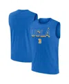 Jordan Men's Blue Ucla Bruins Primetime Tricode Legend Performance T-shirt In Blue