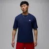 Jordan Men's  Brand Sneaker Patch T-shirt In Blue
