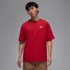 Jordan Men's  Brand Sneaker Patch T-shirt In Red
